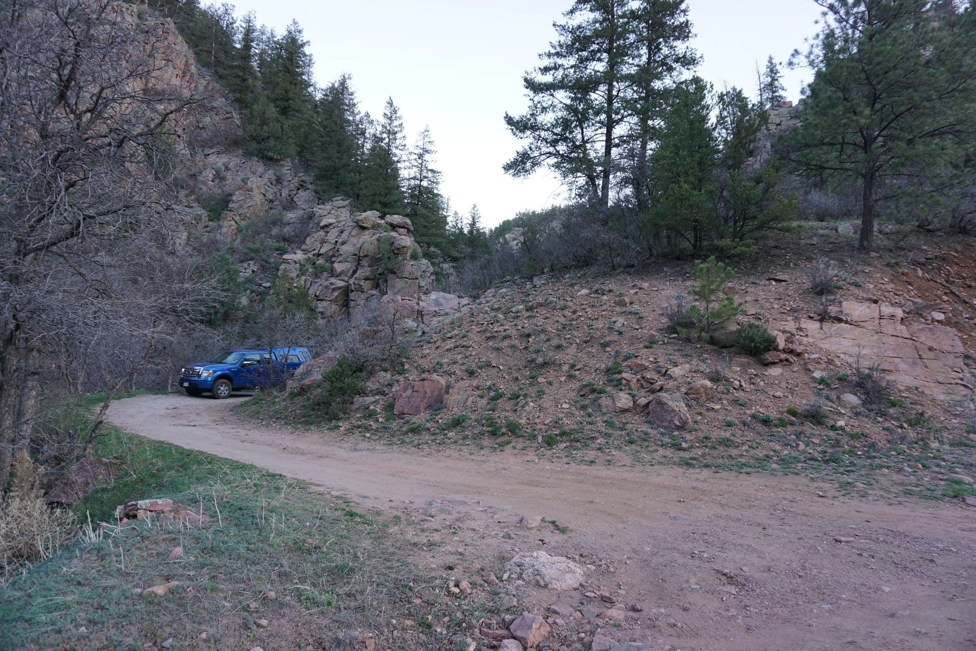 Dispersed camping along the Arkansas River
