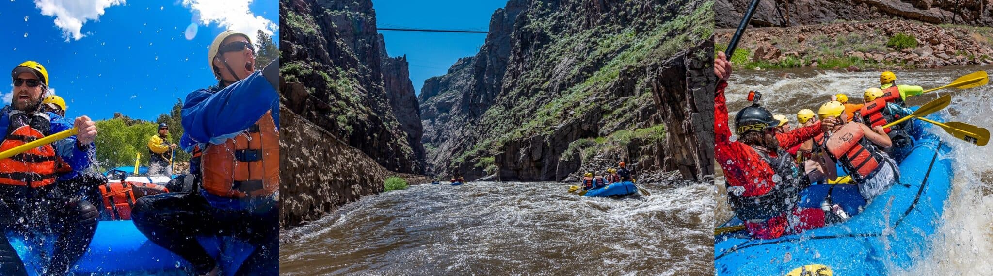 Whitewater rafting on the Arkansas River